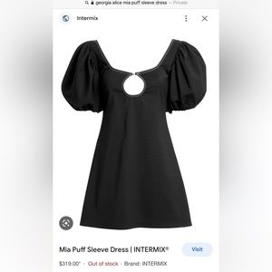 ISO Georgia Alice Mia mini dress